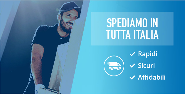 Spedizioni in tutta Italia